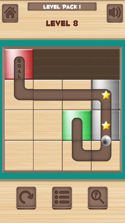 Ball Unblock - Slide the blocks and roll the ball screenshot-4