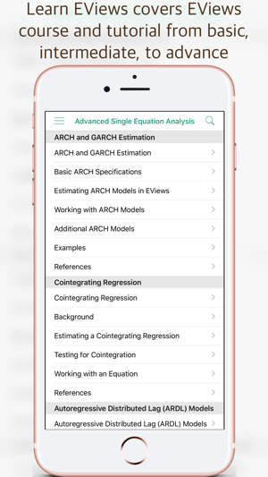 Learn EViews - Course, Manual, Guide, Reference(圖1)-速報App