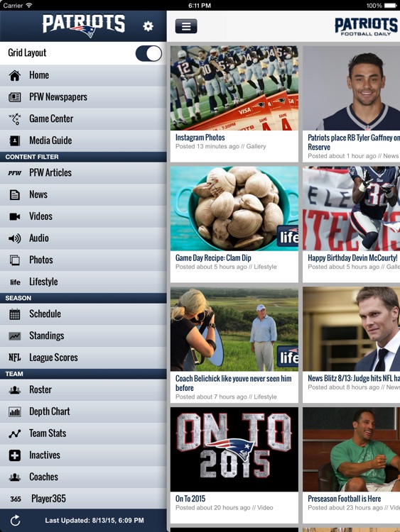 Patriots Football Daily