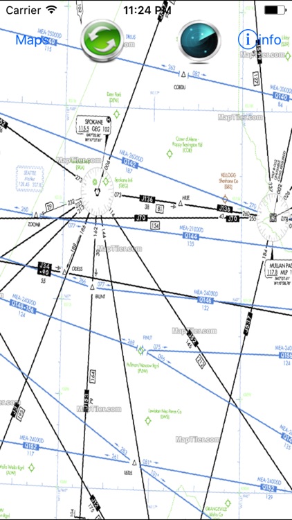 Airplane Charts Instrument Flight Rules IFR (H)