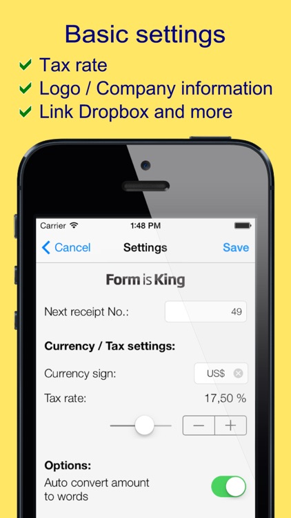 mReceipt PLUS - The Receipt App screenshot-4