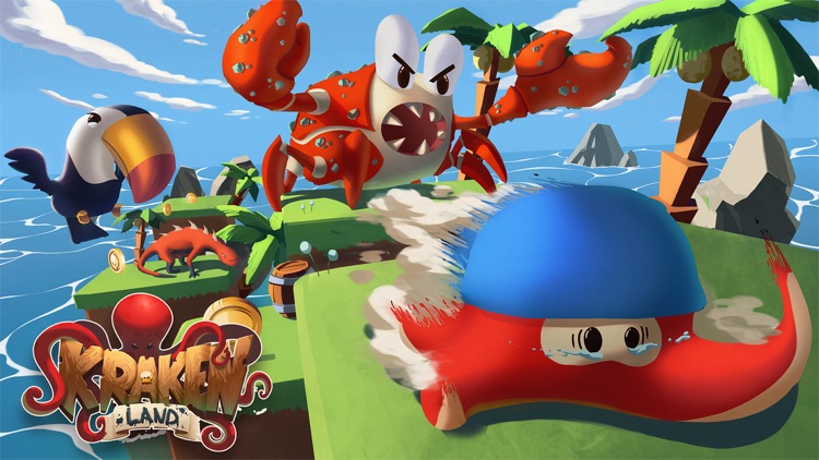 Kraken Land : 3D Platformer Adventures screenshot-0