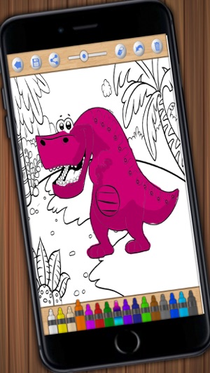 Dinosaurs to paint – magical coloring book - PRO(圖4)-速報App