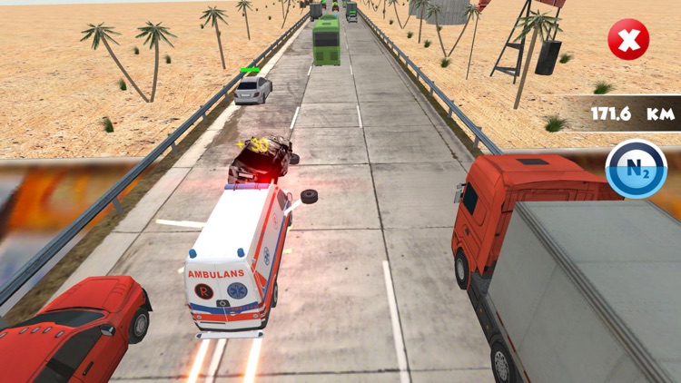 Highway Car Crash