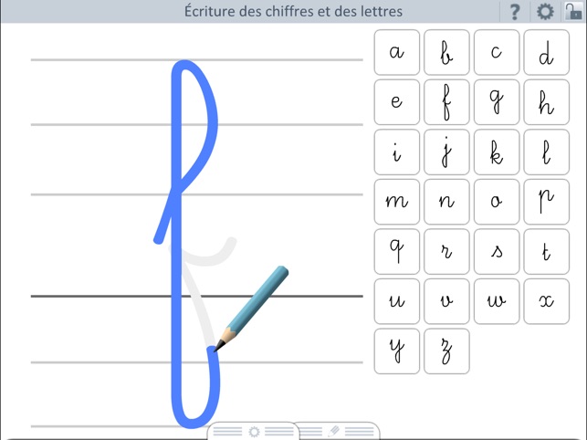 Outils pour l'école : Écriture chiffres et lettres(圖1)-速報App