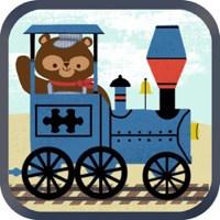 Contact Train Games for Kids: Zoo Railroad Car Puzzles