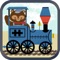 Icon Train Games for Kids: Zoo Railroad Car Puzzles