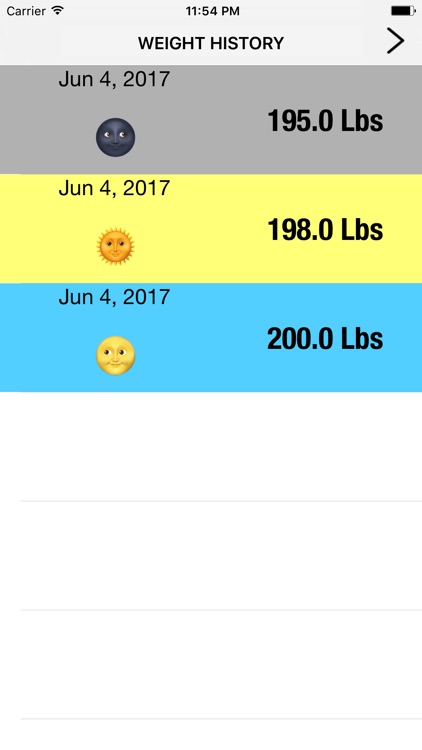 Basic Weight Tracker screenshot-3