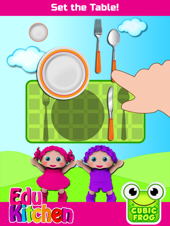Preschool EduKitchen - Free Early Learning Educational Kitchen Cooking Games For Toddlers! screenshot