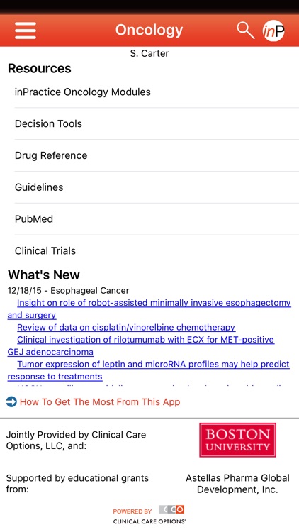 inPractice® Oncology