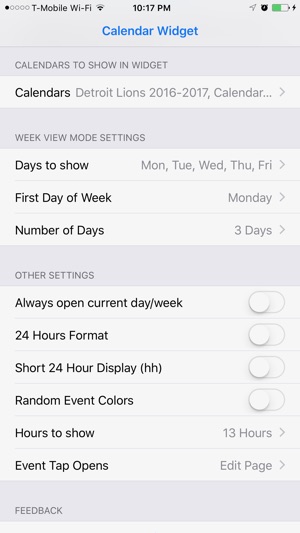 calendar week calendar