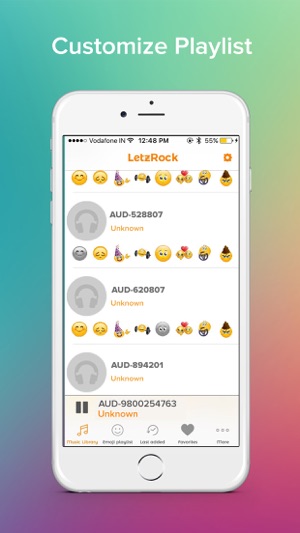 LetzRock - Emoji Music Player!(圖2)-速報App