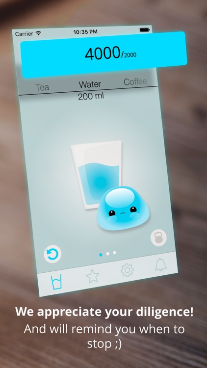 Water Tracker: reminder for health & water balance screenshot-3