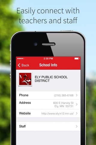 Ely ISD #696 screenshot 2