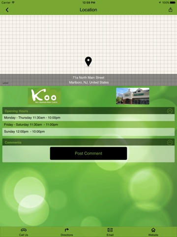 Koo Sushi screenshot 3