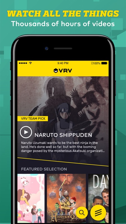 VRV: Anime, game videos & more