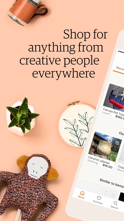 Etsy: Shop Handmade, Vintage & Creative Goods screenshot-0