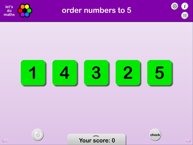 Ordering Numbers to 5(圖2)-速報App