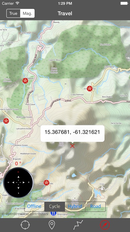 DOMINICA – GPS Travel Map Offline Navigator