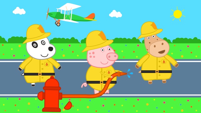 Baby Animal : Play with Fireman & Rescue