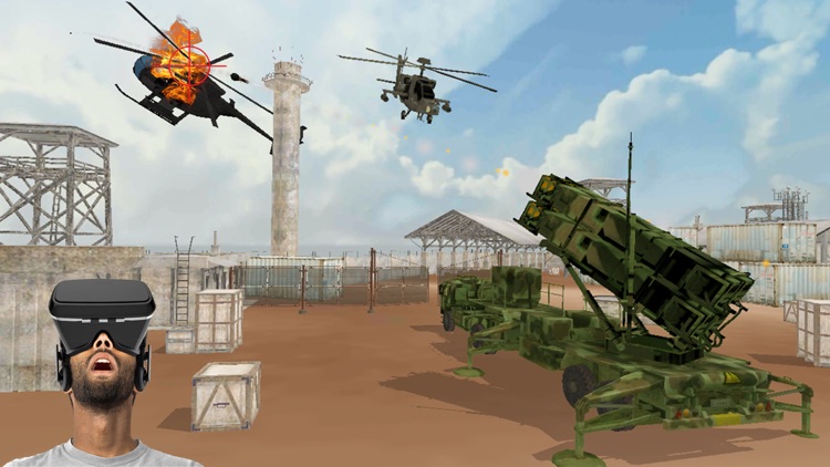 VR Anti Aircraft Patriot Gunner Strike Action Game screenshot-1
