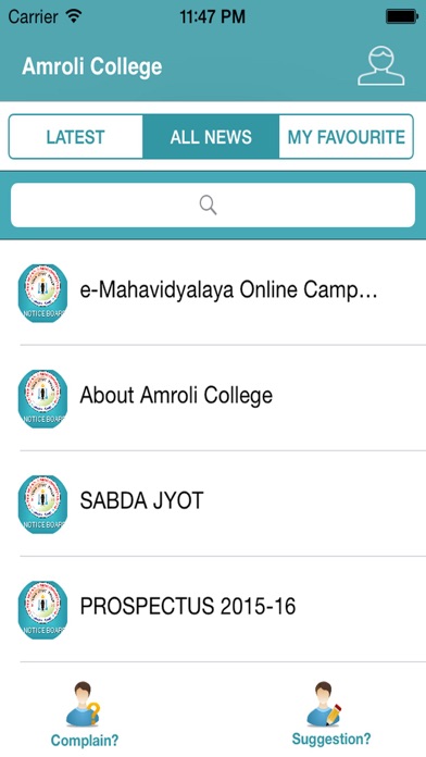 How to cancel & delete I-Notice Board Amroli College from iphone & ipad 2