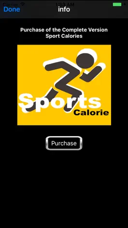 Game screenshot Sports Calories  Lite apk