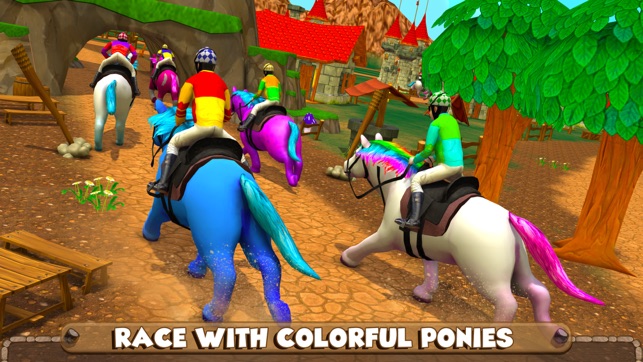 Speedy Pony : Racing Game(圖1)-速報App