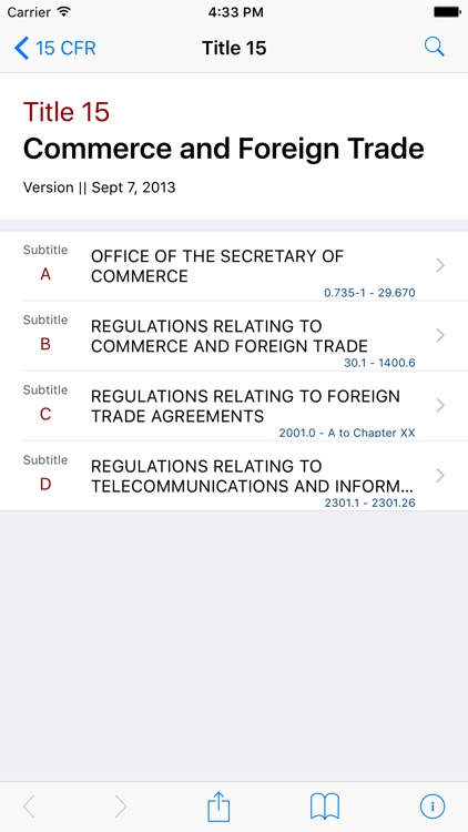 15 CFR - Commerce and Foreign Trade (LawStack Ser)