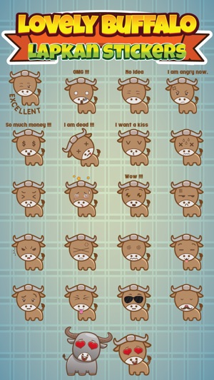 Sticker Me Lovely Buffalo(圖2)-速報App