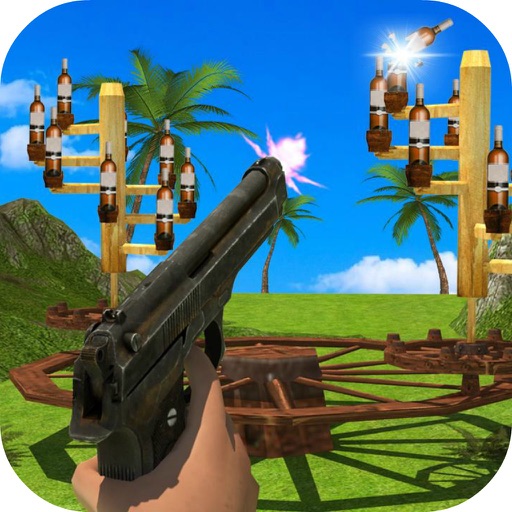 Army Bottle Shoot Game icon