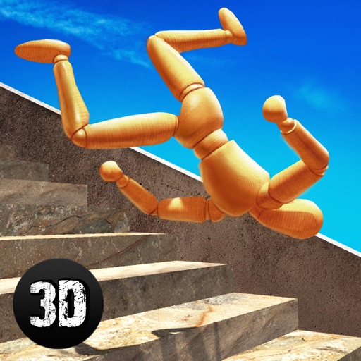 Stair Ragdoll Crash Test Simulator 3D icon