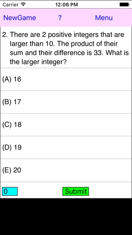 TroveMath 1 Number Operation Practice