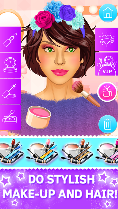 How to cancel & delete Princess Makeup and Hair Salon. Games for girls from iphone & ipad 1