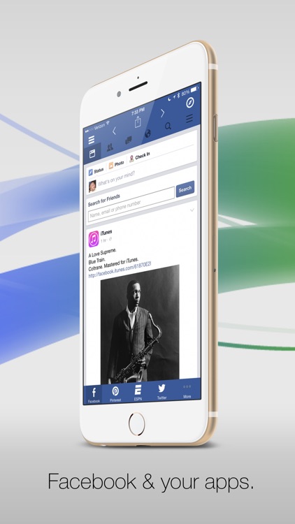 Facely HD for Facebook + Social Apps