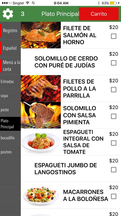 eMenu for Restaurant screenshot-4