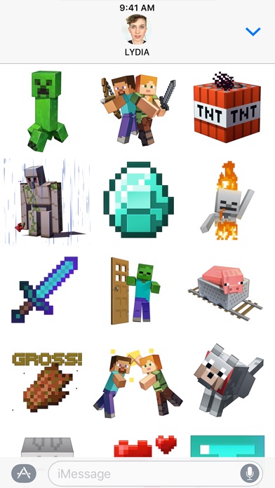 Minecraft Sticker Pack Screenshot