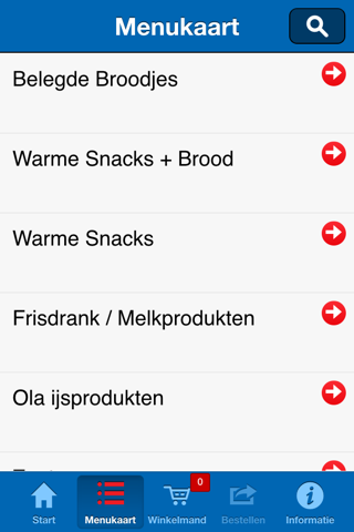 SuperShop BestelApp screenshot 2