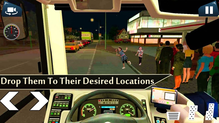 City Highway bus Racing - Traffic Rush Simulator screenshot-4