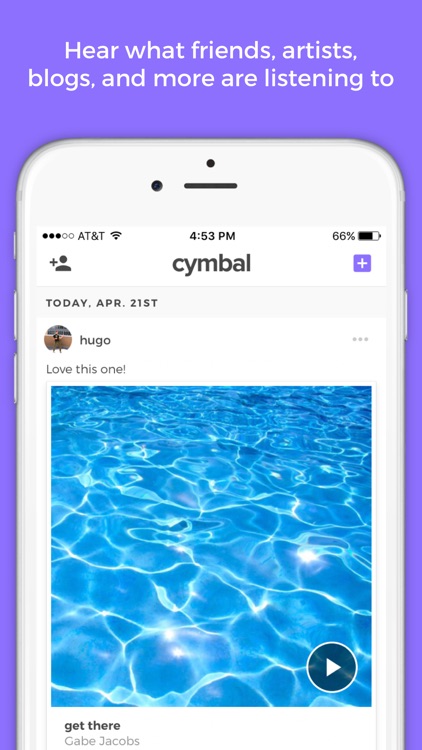 Cymbal - The Music Community screenshot-0