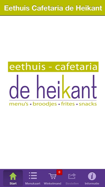 Eethuis Cafetaria de Heikant