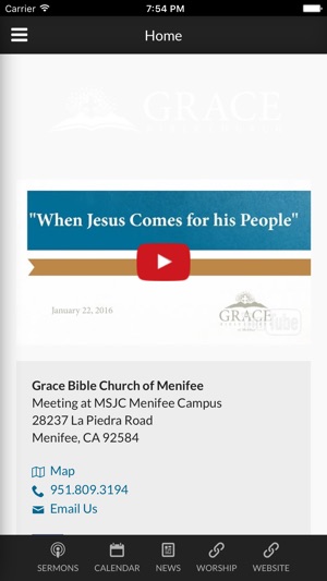 Grace Bible Church - Menifee, CA