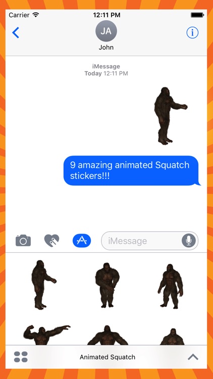 Animated Squatch