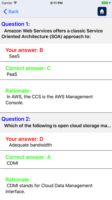 How to cancel & delete Cloud Computing Quiz from iphone & ipad 4