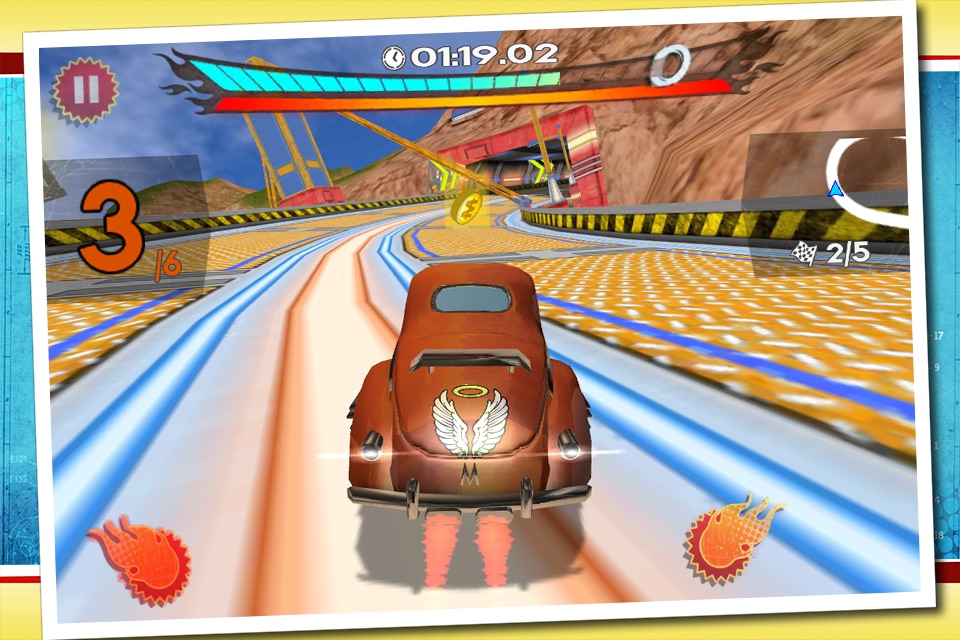 Retro Future Racing screenshot 2