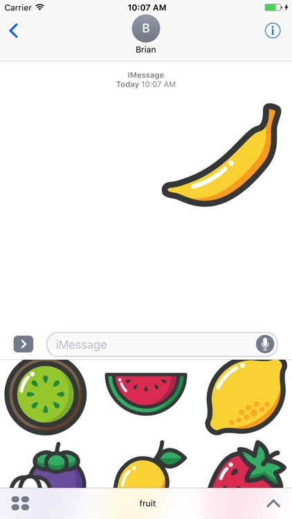 Sweetie Fruit Stickers