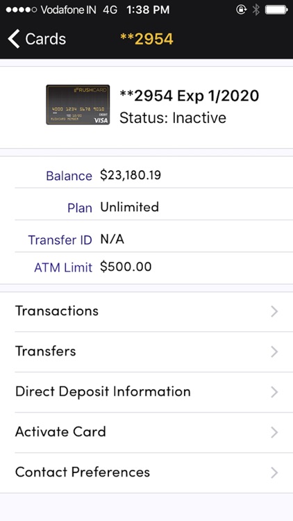 RushCard screenshot-4