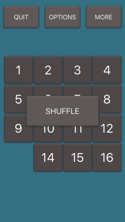 Number Sliding Puzzle