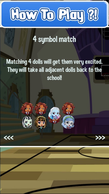 Monster Girls Makeover Match 3: Connect the dolls screenshot-3