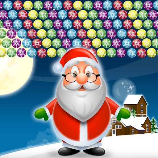 Bubble Shooter New Year - Winter holidays Icon